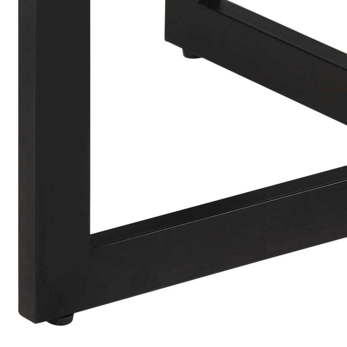 ESSTISCH, Runden, 110/75 cm, aus Massivholz Mango - Braun, Holz (110/110/75cm) - vidaXL