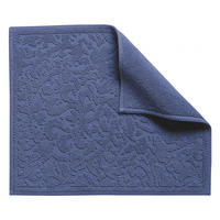 BADTEPPICH Gilda tintenblau 54 x 64 cm - Dunkelblau, Textil (54/64cm) - Vivaraise