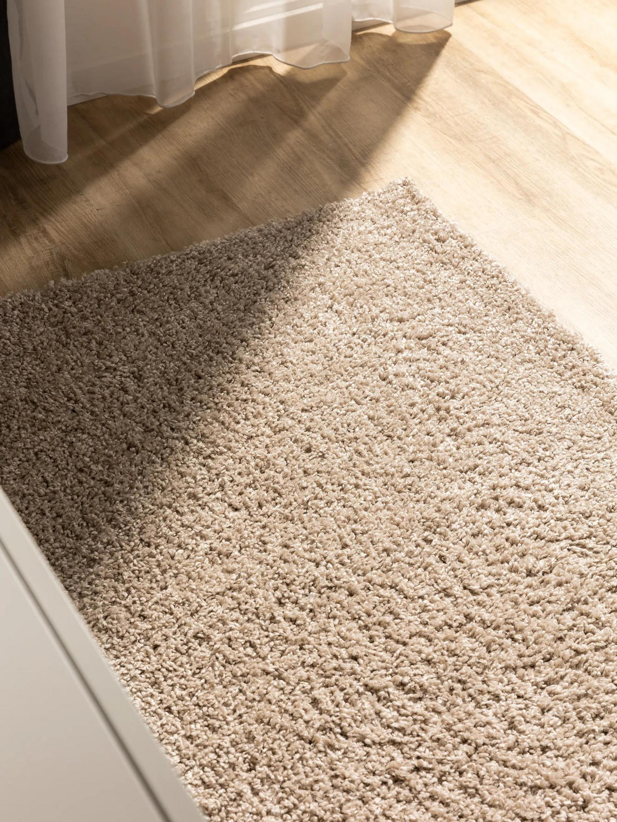 HOCHFLORTEPPICH Soho Beige 80x250 cm - Beige, Kunststoff (80/250cm) - benuta