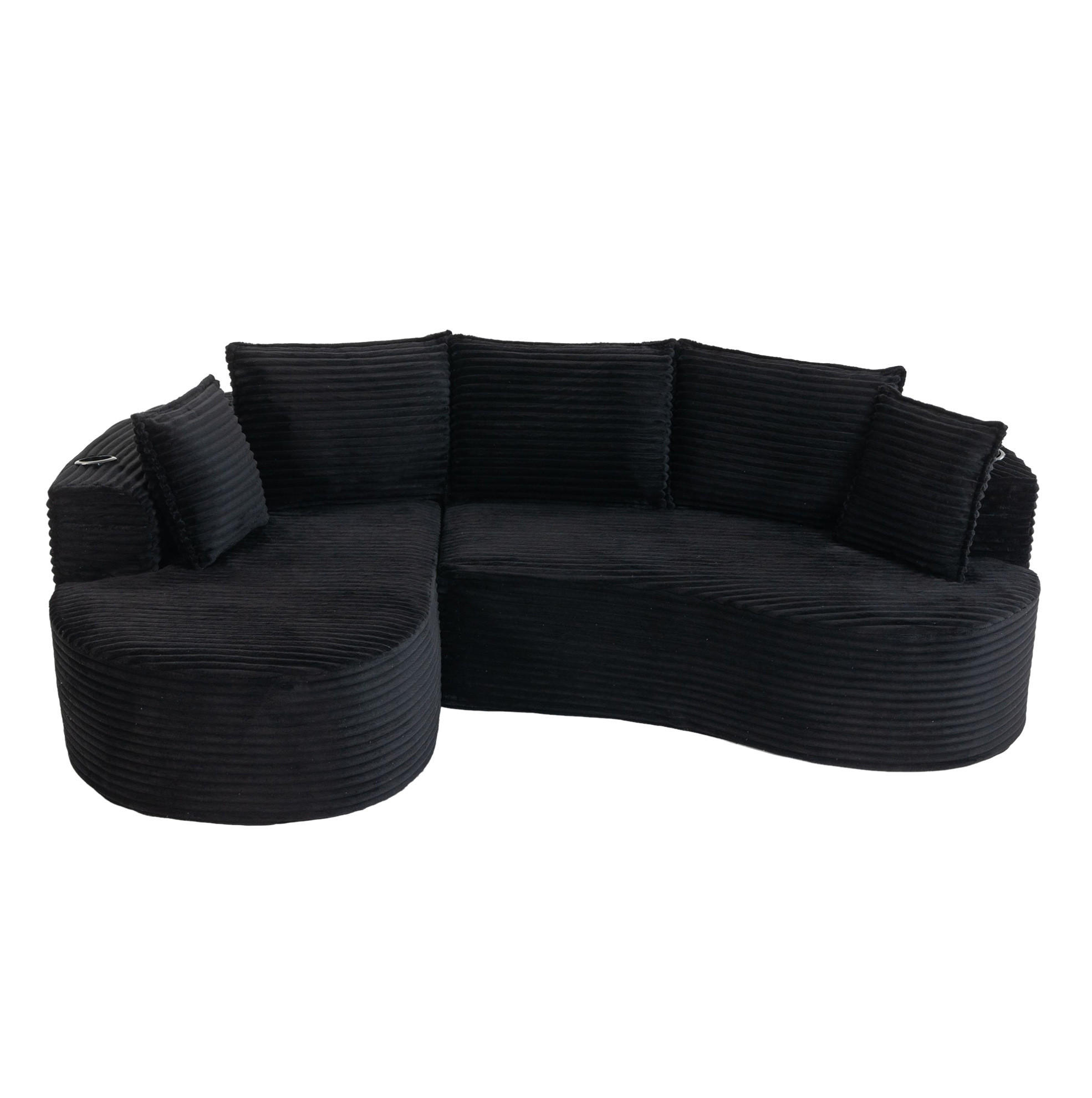 Meubliv Sofa Schwarz 250x152 cm