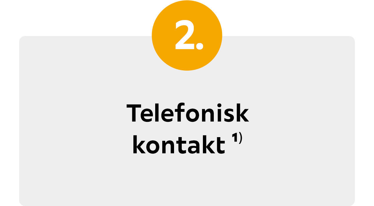 Telefonisk kontakt