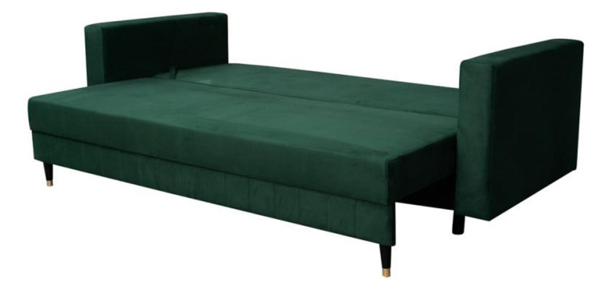 SOFA Grau ELA Mit Schlaffunktion - Grau, Textil (232/95/98cm) - Sepro Meble
