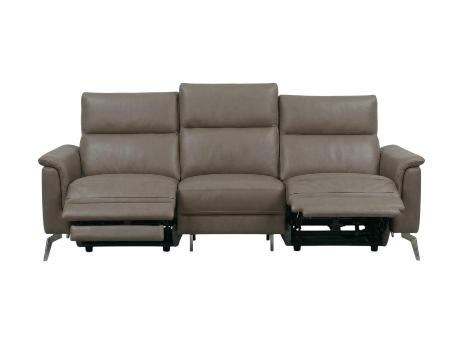 XXXLutz 3-Sitzer Greige 220x102x98 cm