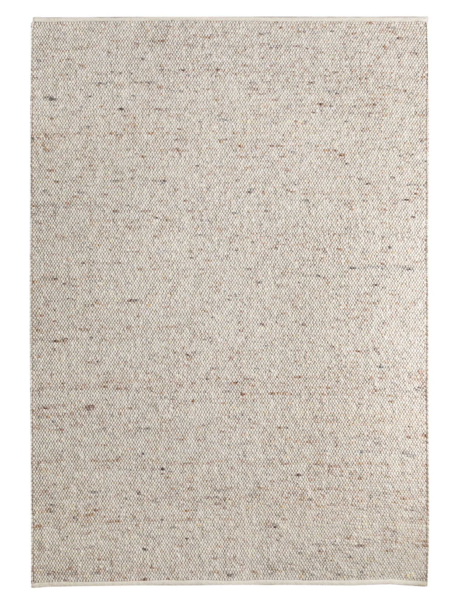 HANDWEBTEPPICH 130/130 cm Benin - Beige, Naturmaterialien (130/190cm) - Steffensmeier