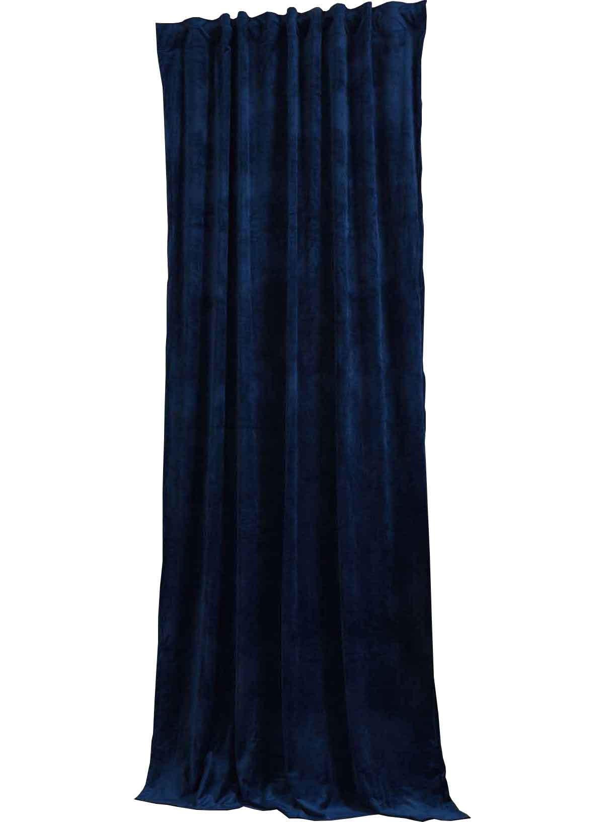 VORHANG MILANO HxB 280x135 cm Blau - Blau, Textil (135/280cm) - Gardinenbox