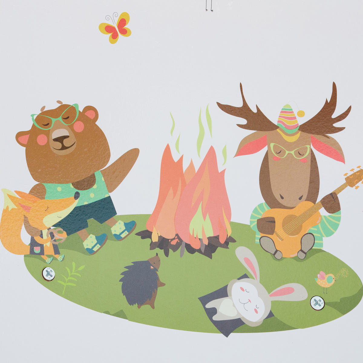 KINDER Bücherregal - Multicolor, Holzwerkstoff/Kunststoff (62/71/29cm) - Relaxdays