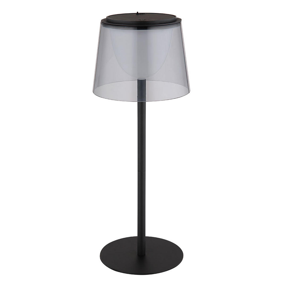 LED TISCHLEUCHTE Metall Schwarz - Schwarz, Metall (13/13/34cm) - Globo Lighting