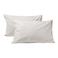 KINDER-KISSENBEZÜGE 2er-Set, Perkal - Grau, Textil (40/60cm) - Homescapes