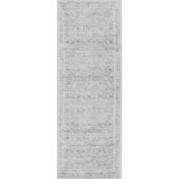 VINTAGE-TEPPICH 80/220 cm Grau - Grau, Naturmaterialien/Textil (80/220cm) - LIVABLISS