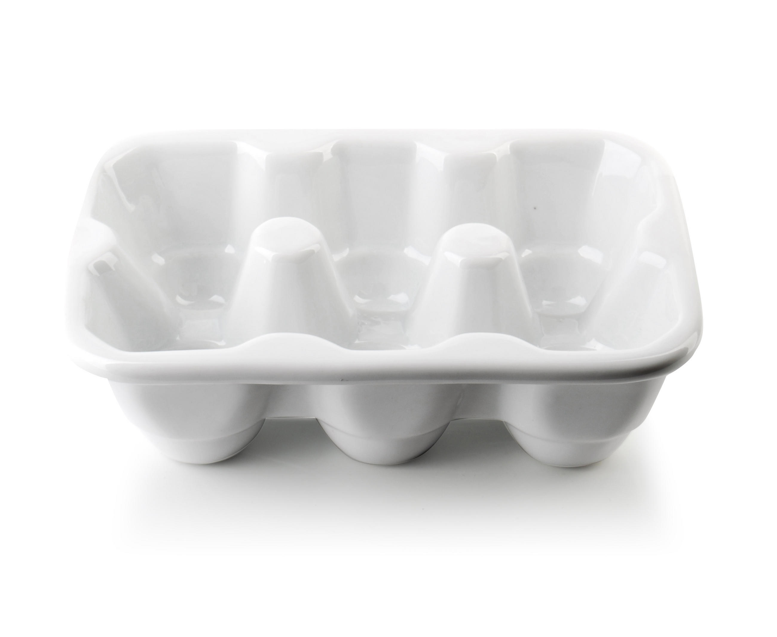 EIERBECHER Basic weiß 17/11/5 cm Porzellan - Weiß, Keramik (11/5/17cm) - Mondex