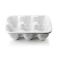EIERBECHER Basic weiß 17/11/5 cm Porzellan - Weiß, Keramik (11/5/17cm) - Mondex