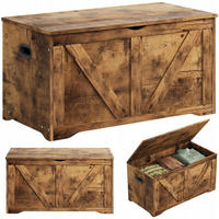 AUFBEWAHRUNGSTRUHE, Braun. 40/100/46,5 cm - Braun, Holzwerkstoff (100/46/40cm)