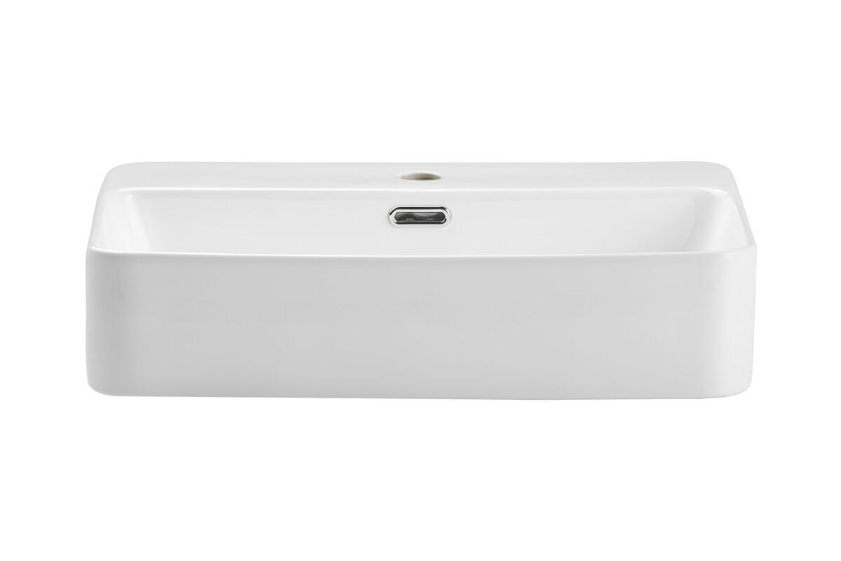 BADMÖBEL-SET 4 Teile - Ocean Beige O BM434 in Beige / Geölte Eiche - Beige, Holz/Keramik (120/57/46cm)