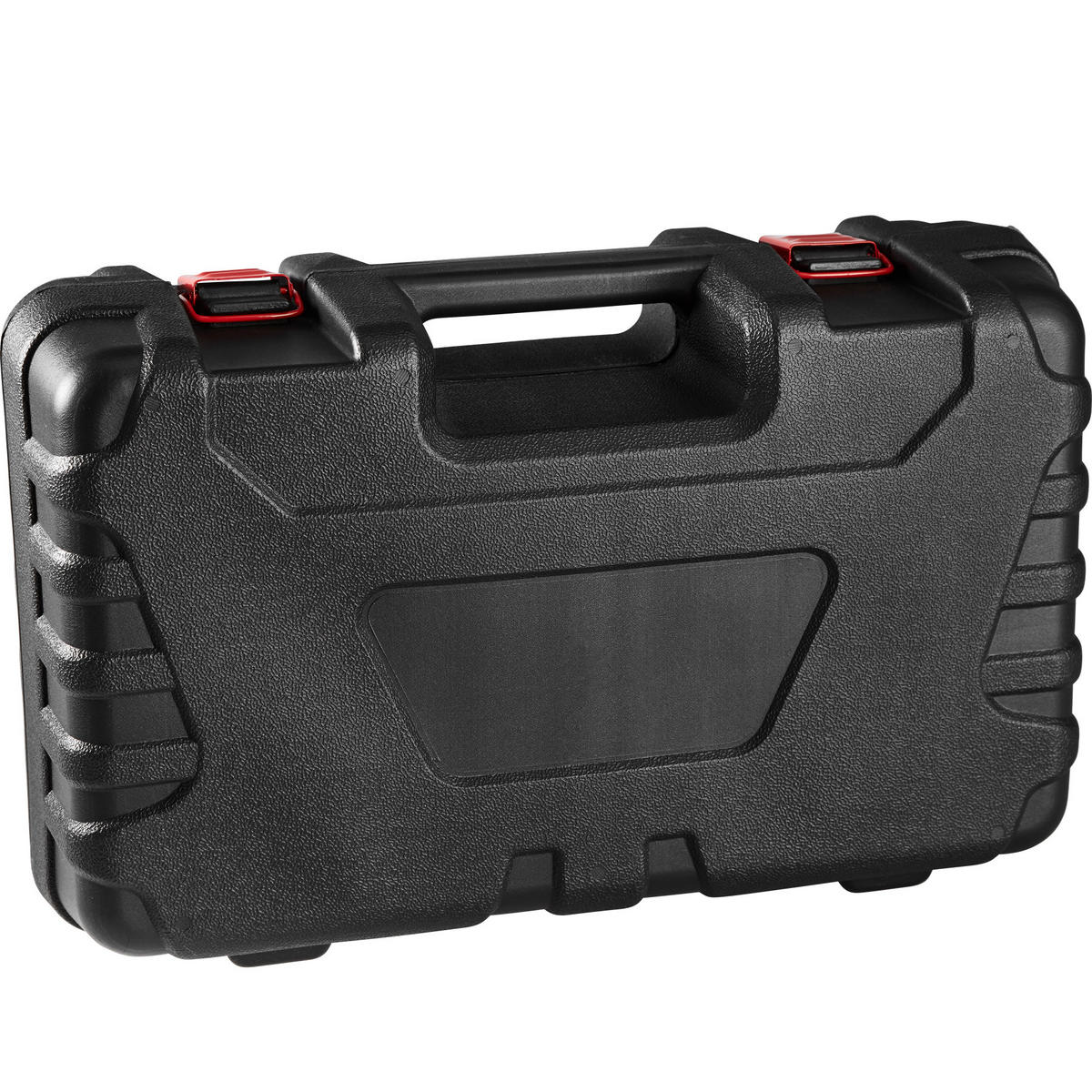 POLIERMASCHINE 5er Set Exzenter, inklusive 2 Ersatzkohlen und Transportkoffer,rot - Rot, Metall (31/8/120cm) - tectake