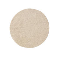 HOCHFLORTEPPICH Soho Cream ø 250 cm rund - Creme, Kunststoff (250/250cm) - benuta