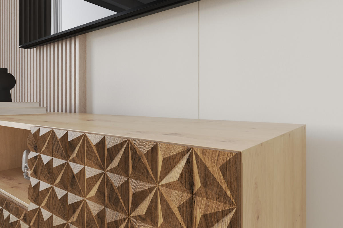 LOWBOARD VIRA-S 140x40x41 cm - Artisan / Katania - Eiche Wotan/Schwarz, Holzwerkstoff (140/50/41cm) - ALTDECOR