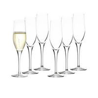 SEKTKELCHE Exquisit transparent 175 ml 6er Set - Transparent, Glas (0.175L) - Stölzle Lausitz
