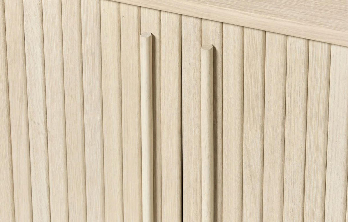 SIDEBOARD Meta 2-türig 140 cm - Hellbraun/Beige, Holz/Holzwerkstoff (140/76/45cm) - Selsey