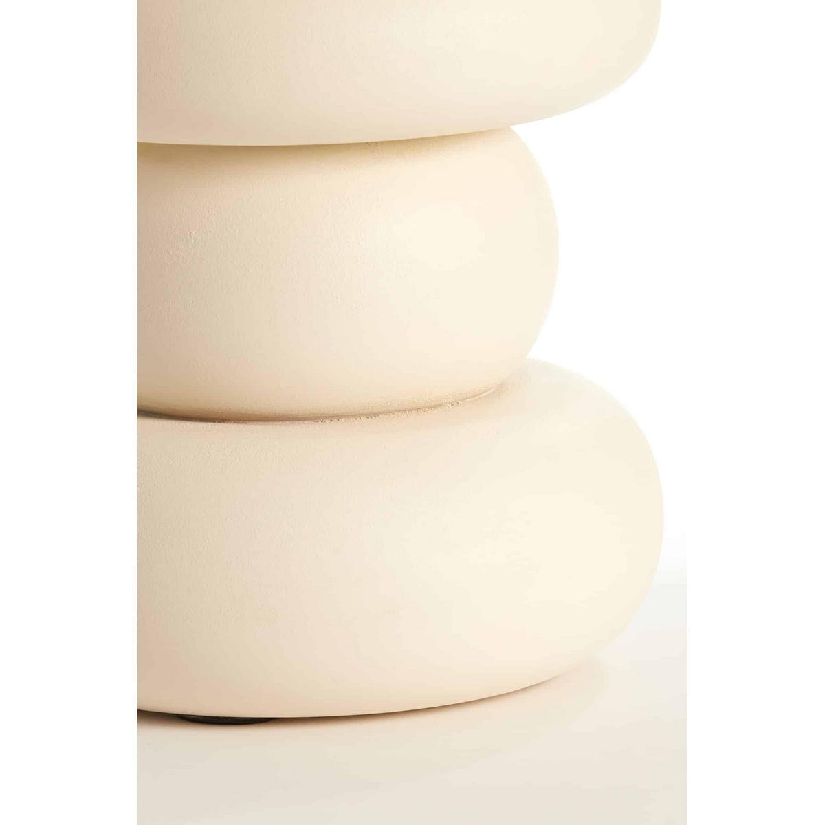 BEISTELLTISCH Azalas Weiß 40/40/45 cm - Weiß, Holz (40/40/45cm) - Light & Living