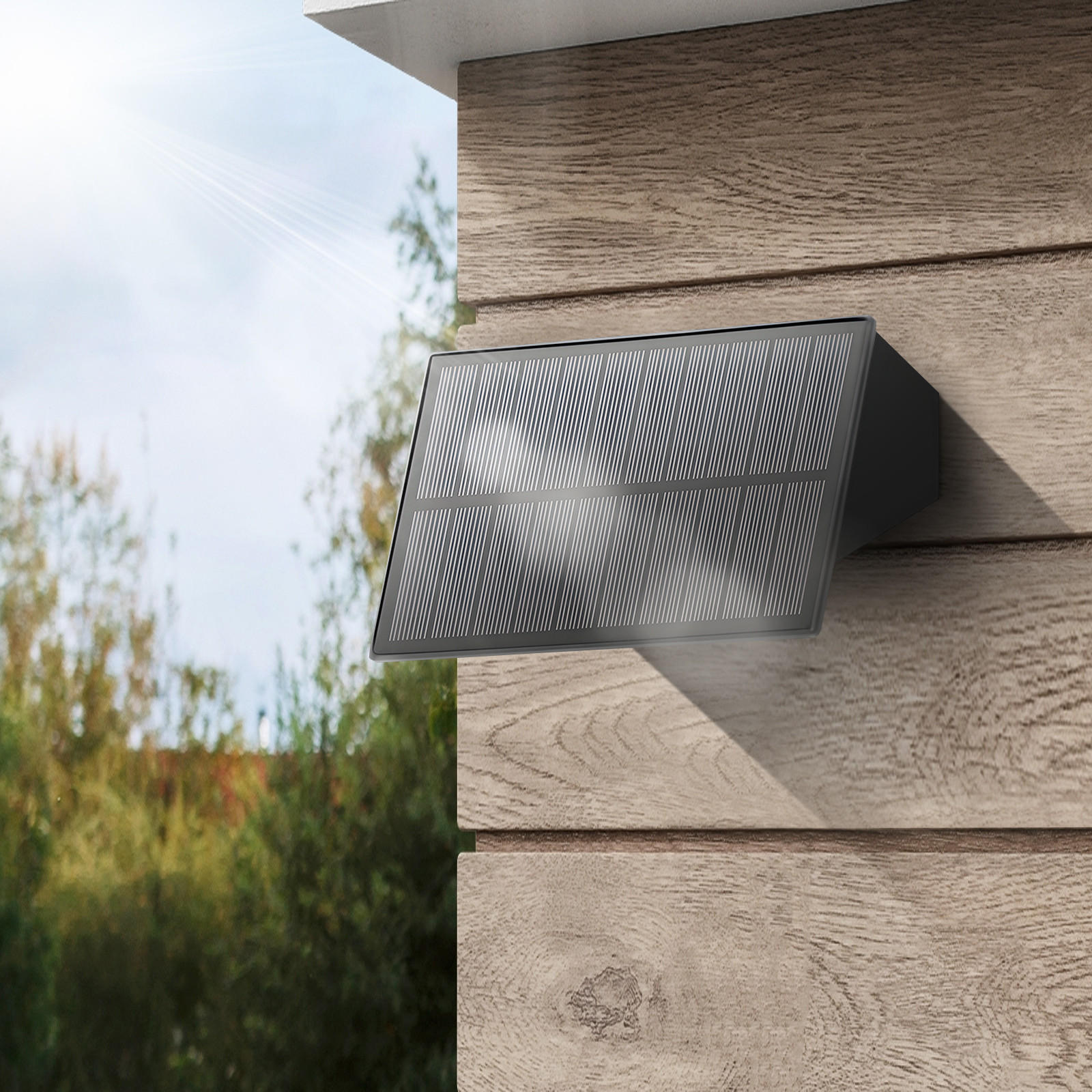 WANDLEUCHTE NYCT 8.5/7.4/14.2 cm （2er-set） - Schwarz, Metall (8.5/7.4/14.2cm) - ZMH