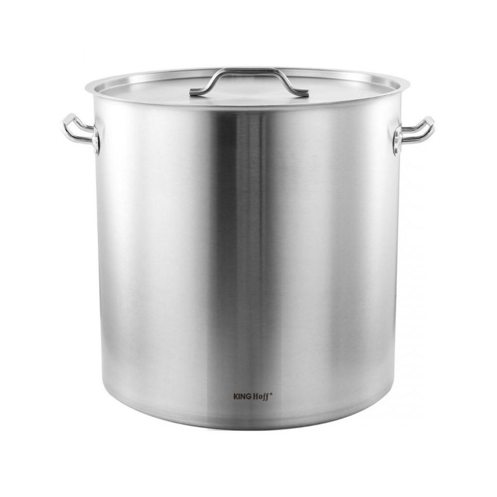 TOPF Silber 50/50/50 cm KH1968 - Silberfarben, Metall (50cm) - Kinghoff 