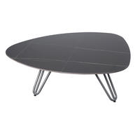 GARTENTISCH Judit 110 cm Terrassentisch - Grau, Metall (88/110/31.5cm) - DELUKE