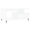 COUCHTISCH Weiß 90x49x45 cm Holzwerkstoff - Weiß, Holzwerkstoff (49/90/45cm) - furnicato