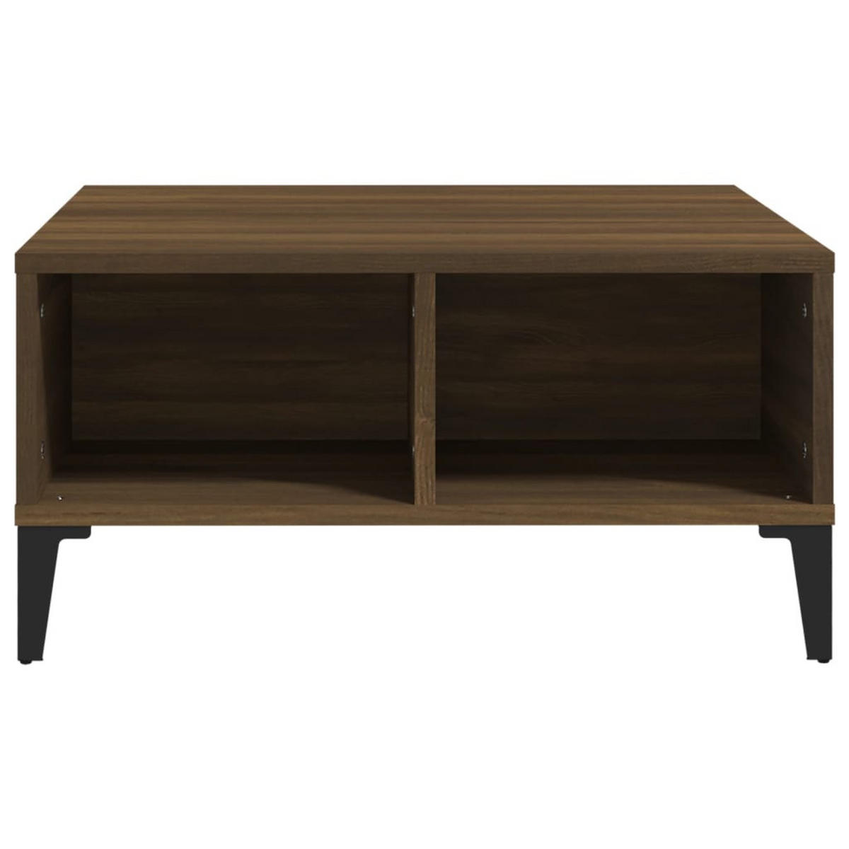 COUCHTISCH Braun Eichen-Optik 60x60x30 cm Holzwerkstoff - Braun, Holzwerkstoff (60/60/30cm) - furnicato