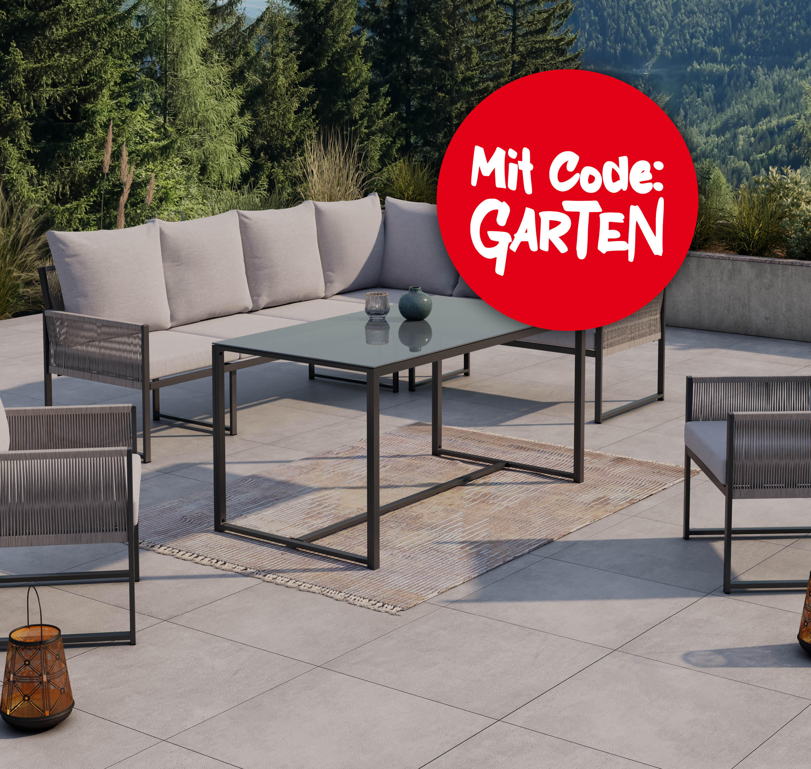 Mit Code: GARTEN