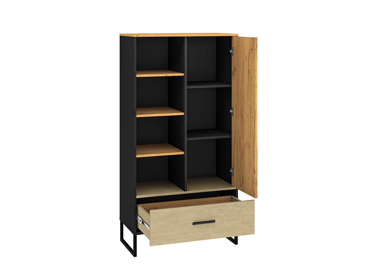 STANDREGAL – COLT 04 – 80 cm – Colt – Eichefarben - Eichefarben, Holzwerkstoff (80/157/40cm) - hi-markt