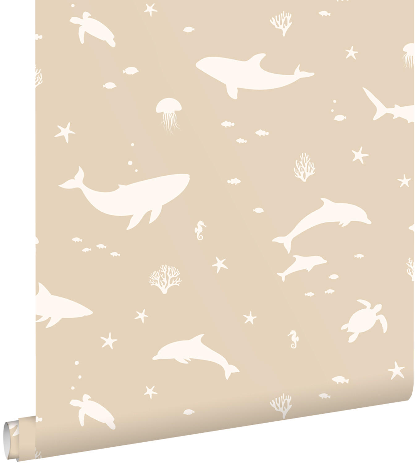 ESTAhome Tapete Beige 50x0.1 cm