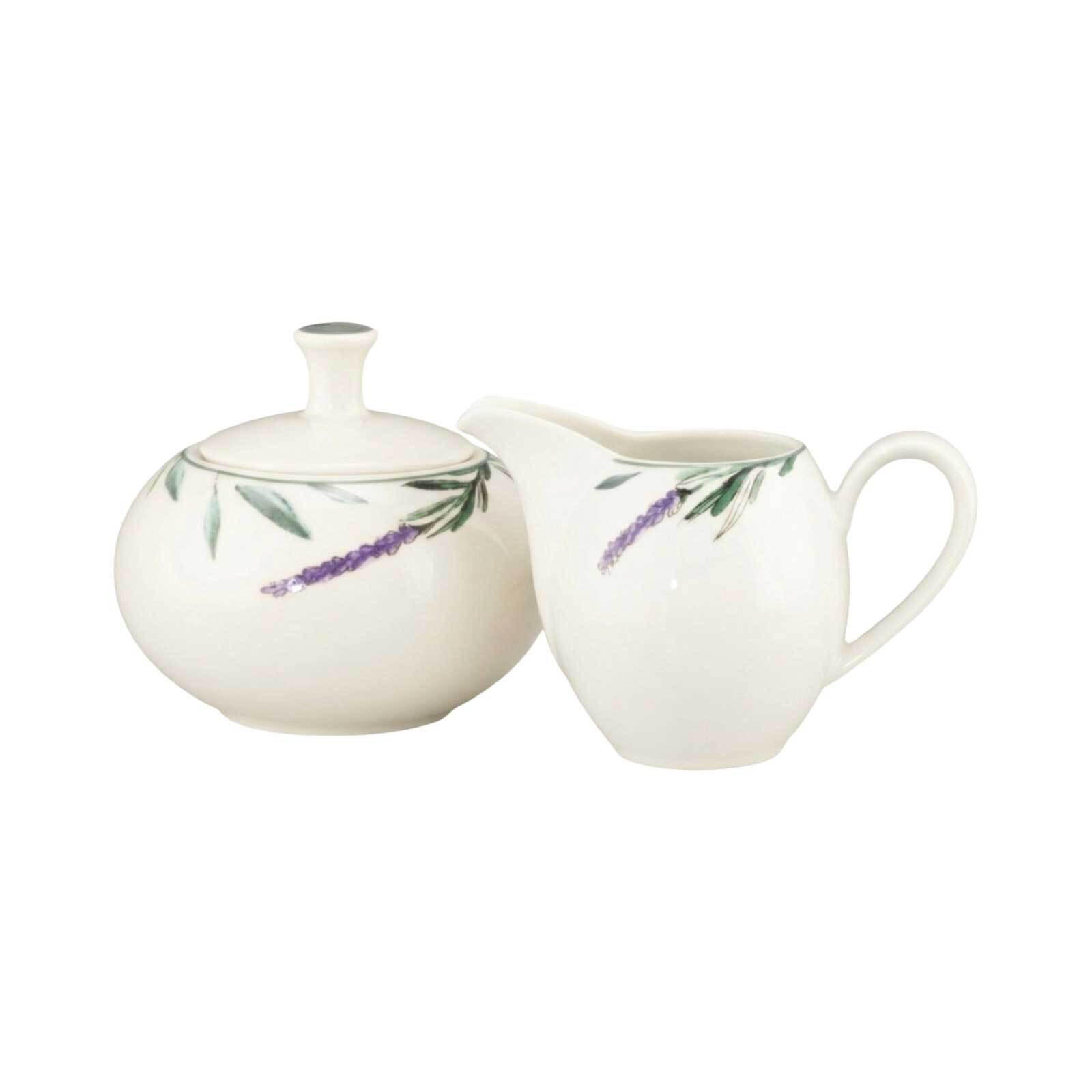 MILCH- & ZUCKERSET Savona Provence bunt-beige 2-tlg. - Beige/Multicolor, Keramik (1/2cm) - Seltmann Weiden
