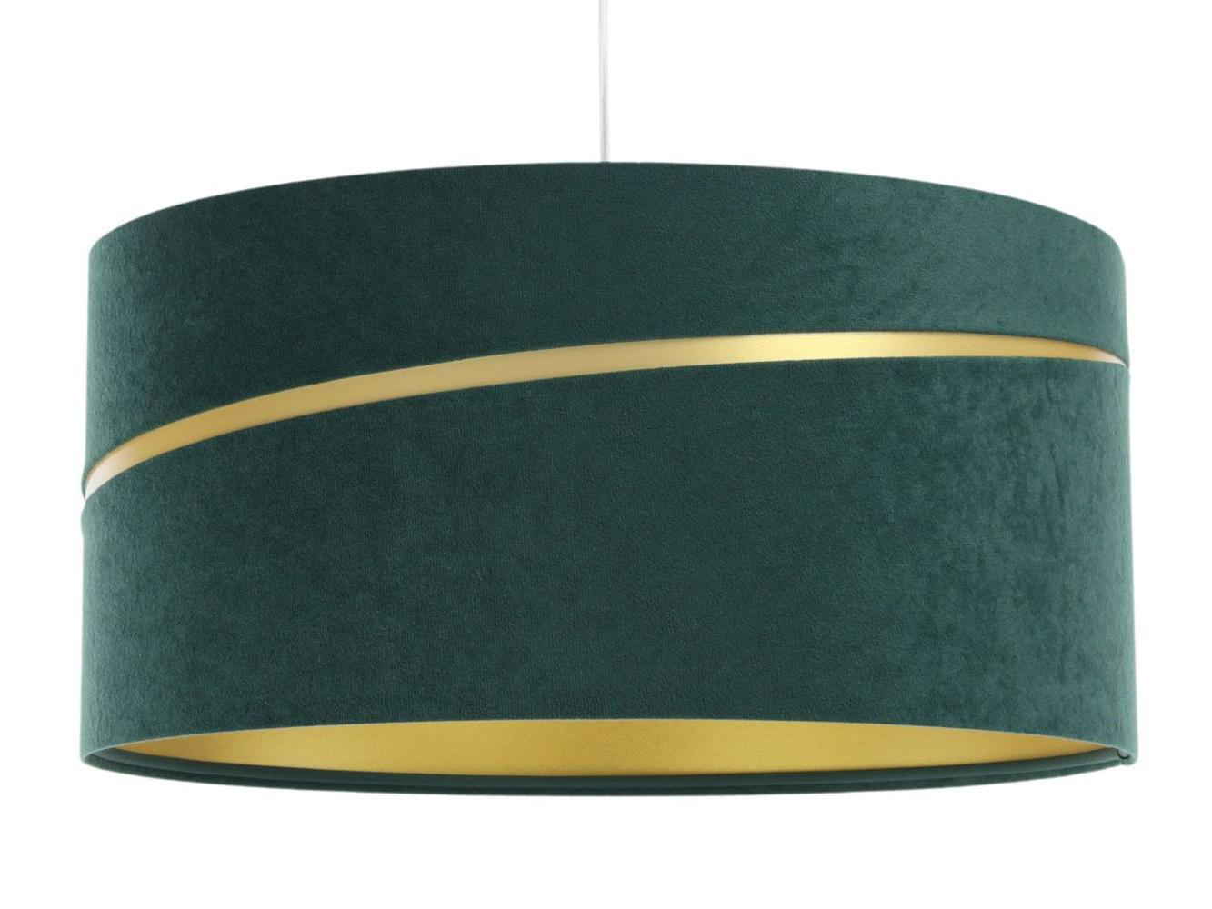 HÄNGELEUCHTE Grün 60/30 cm - Goldfarben/Grün, Kunststoff (60/0.4/30cm) - ONZENO