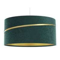 HÄNGELEUCHTE Grün 60/30 cm - Goldfarben/Grün, Kunststoff (60/0.4/30cm) - ONZENO
