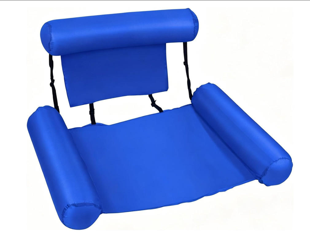 SCHWIMMSESSEL,DUNKELBLAU, 125 x 115 cm - Dunkelblau, Kunststoff (115/125cm) - Weltevree