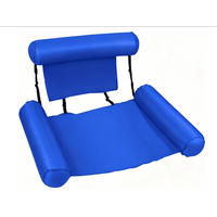 SCHWIMMSESSEL,DUNKELBLAU, 125 x 115 cm - Dunkelblau, Kunststoff (115/125cm) - Weltevree