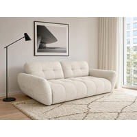 BIGSOFA Vannes Chenille Beige 272/134/68 cm - Beige, Kunststoff/Textil (272/68/134cm) - foamnova