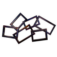 WANDDEKO Braun 127/75 cm - Braun, Metall (9.2/75/8cm) - KUNSTLOFT