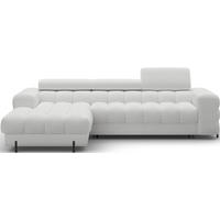 ECKSOFA FELRO mit Schlaffunktion, Bettkasten & verstellbaren Kopfstützen – Modernes Premium-Ecksofa in L-Form - Grau, Kunststoff (285/181cm) - Wohnideebilder