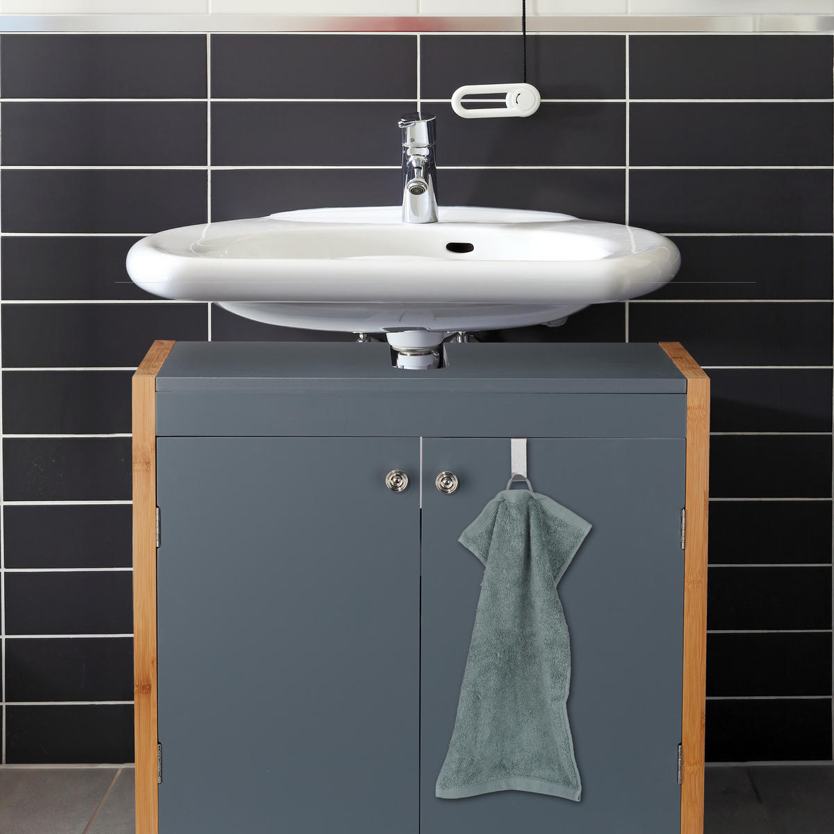 24XTÜRHAKEN - Silberfarben, Metall (2.5/7/5cm) - Relaxdays