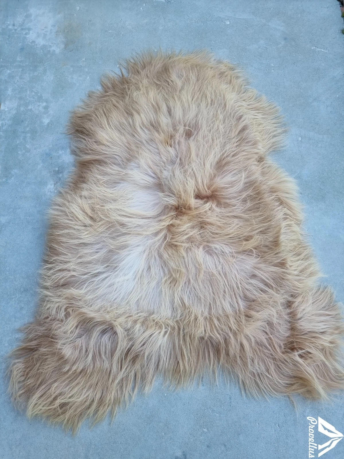 SCHAFFELL Langhaar skandinavisch weich chromfrei Cappuccino ca. 115 cm - Cappuccino, Fell (65/115cm) - Provellus