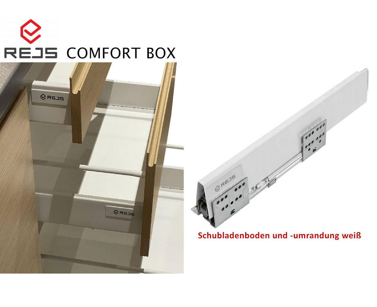 WINKELKÜCHE Narvik (16-teilig) Naturholz / Schwarz Matt - Schwarz/Braun, Holzwerkstoff/Metall (306/243/195cm) - Feldmann-Wohnen