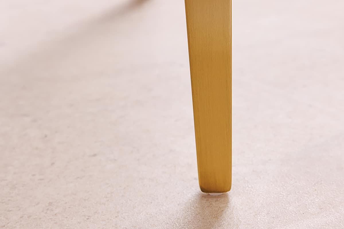 STUHL BOUTIQUE Strukturstoff Grün 80 cm - Goldfarben/Grün, Textil/Metall (56/81/54cm) - riess-ambiente