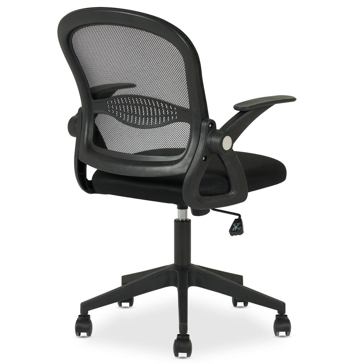 BÜRODREHSTUHL EREN - Schwarz, Textil (63/102/61cm) - IDIMEX