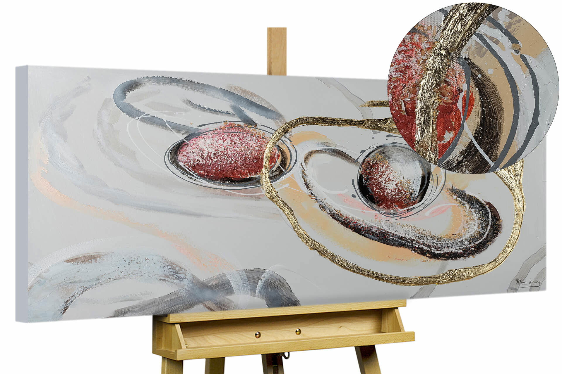 KUNSTLOFT OLEJOMALBA 120/60 cm, Zvířata