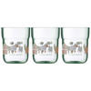 KINDER-TRINKGLÄSER Mio Little Farm 250 ml 3er Set - Grün, Kunststoff (0.25L) - Mepal
