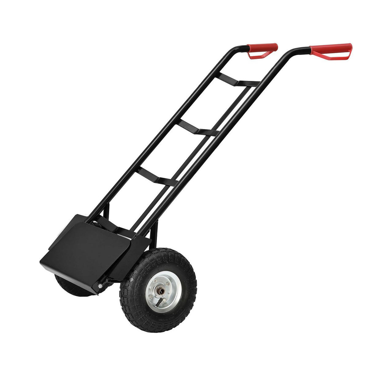 SACKKARRE Basic schwarz klappbar - Schwarz, Metall (35.5/44/118cm) - Juskys