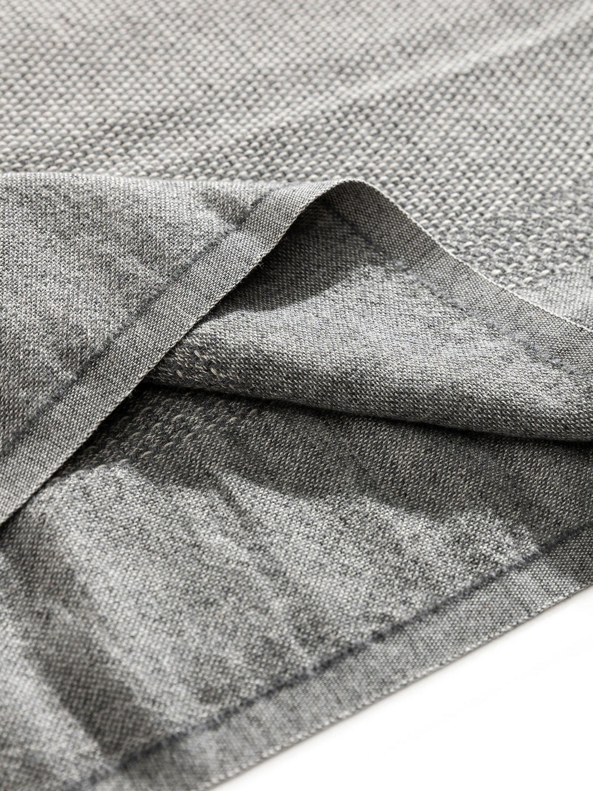DECKE Olivia Grau 140x200 cm - Grau, Textil (140/200cm) - benuta Pure