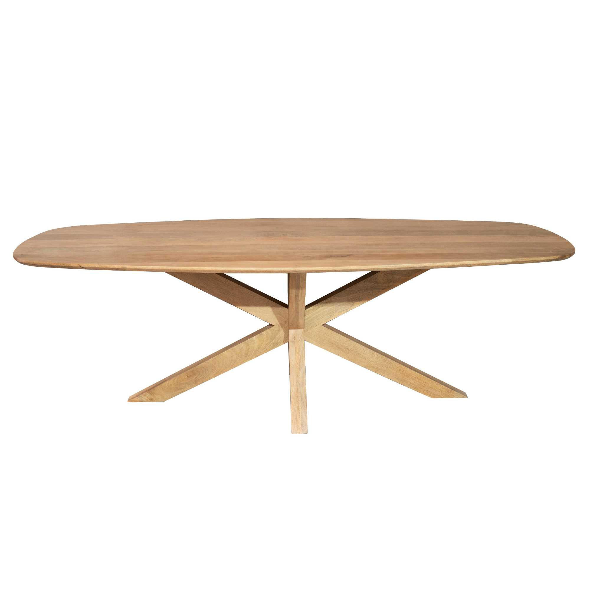 ESSTISCH Nina Braun 100/210/76 cm - Braun, Holz (100/210/76cm) - Starfurn