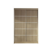 SCHWEBETÜRENSCHRANK Lino IV - Sonoma Eiche, Holzwerkstoff/Metall (120/200/58cm) - MIRJAN24